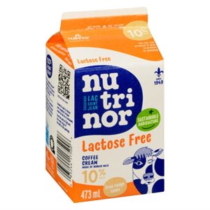 Nutrinor Sans Lactose 10% m.f. Lait