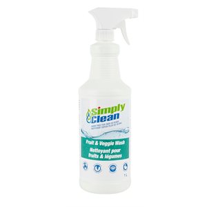 Simply Clean Fruit & Veggie Wash 1L