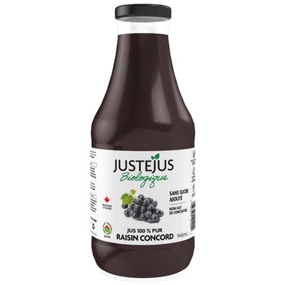 Just Juice jus Raisins Concord Bio 946ml