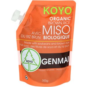 KOYO Miso avec du Riz Brun Biologique Genmai 300 g