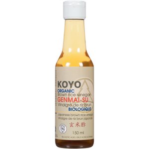 KOYO Japanese Brown Rice Vinegar Genmai Su Organic 150 ml 