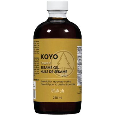 KOYO Huile de Sésame Grillé 250 ml