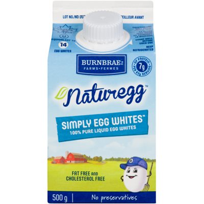 Burnbrae Farms Naturegg 100% Pure Liquid Egg Whites 500 g 500g
