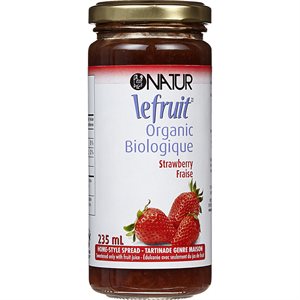 Natur Le Fruit Organic Strawberry Spread 235ml