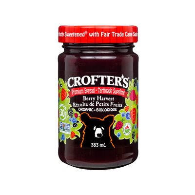 Crofter's Organic Berry Harvest Spread 383ml