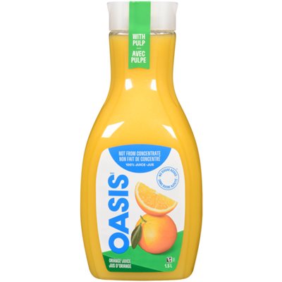 Oasis Orange Juice with Pulp 1.5 L 1.5L