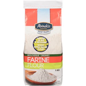 Abenakis Organic Wheat Sifted Pastry Flour 1kg