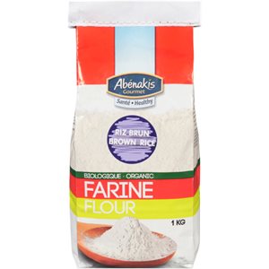 Abenakis Brown Rice Flour Organic 1000g