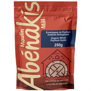 Abénakis Enveloppe De Psyllium Entière Bio 250G