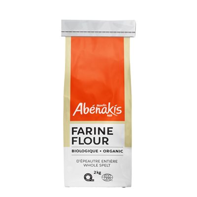 Abenakis Farine D'epeautre Bio 2kg