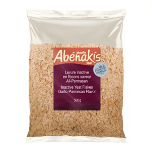 Abénakis Levure Alimentaire En Flocons Saveur Ail-Parmesan 500g