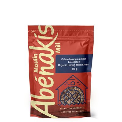Abenakis Creme Biowig (Millet) Bio 350g