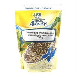 Abenakis Organic Cream Biowig (Millet) 350g