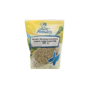 Abenakis Organic White Buckwheat 500g