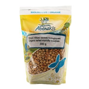 Abenakis organic Roasted Salted Soybeans 300g