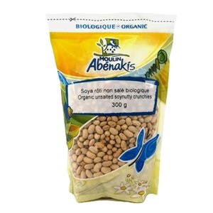 Abenakis organic Roasted Soybeans unsalted 300g