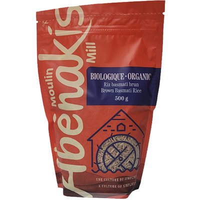 Abenakis Brown Basmati Rice Organic 500g