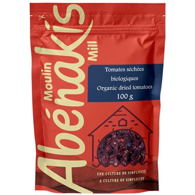 Abenakis Organic Julienne Dried Tomatoes 100g