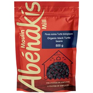 Abenakis Organic Black Turtle Beans 500g