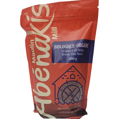 Abenakis Brown Flaxseed Organic 500g