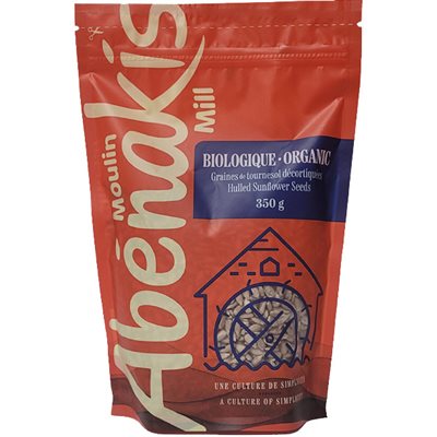 Abenakis Raw Sunflower Seeds-No shell 350g