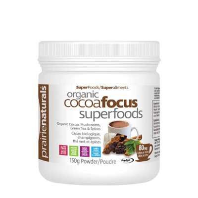 Prairie Naturals Organic CocoaFocus SuperFoods 90 V-Caps