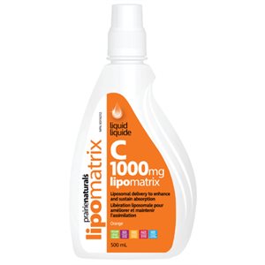 Prairie Naturals Liquide Vitamine C 1000mg Lipomatrix solution