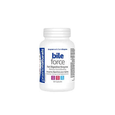 Bile-Force sels biliaires avec lipase - capsules