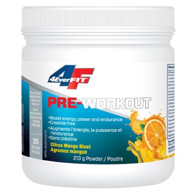 4everfit Pre-Workout - Citrus Mango Blast