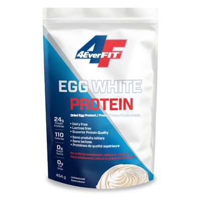 4everfit Egg White Protein – unflavoured / natural flavor 454g