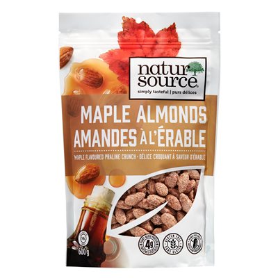 MAPLE PRALINE ALMONDS 600G