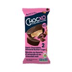 Chocxo Organic Dark Chocolate Almond Butter Cups 28g