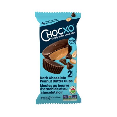 Chocxo Moules Beurre D'Arachide Chocolat Noir Bio