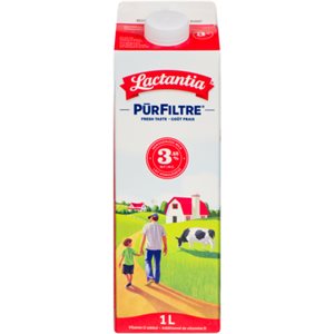 Lactantia PÅ«rFiltre Lait Homogénéisé 3.25% M.G. 1 L