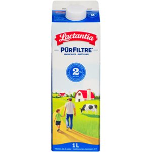 Lactantia PÅ«rFiltre Partly Skimmed Milk 2% M.F. 1 L 