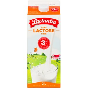Lactantia Homogenized Milk Lactose Free 3.25% M.F. 2 L