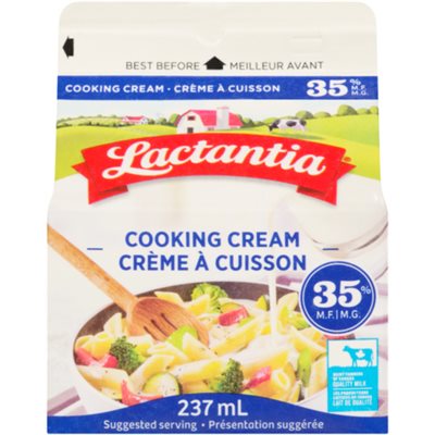 Lactantia Créme à Cuisson 35% M.G. 237 ml