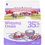 Lactantia Créme à  Fouetter 35% M.G. 237 ml