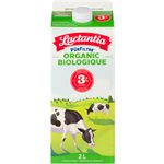 Lactantia PÅ«rFiltre Whole Milk Organic 3.8% M.F. 2 L