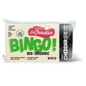 Fromagerie La Chaudiere Bingo Fromage Cheddar X-fort Bio 