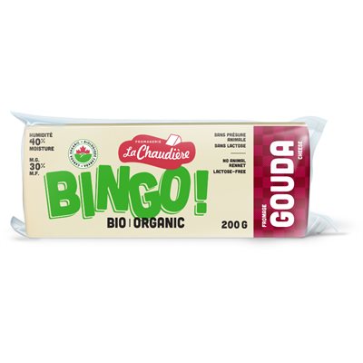 Fromagerie La Chaudiere Bingo Fromage Gouda Bio 