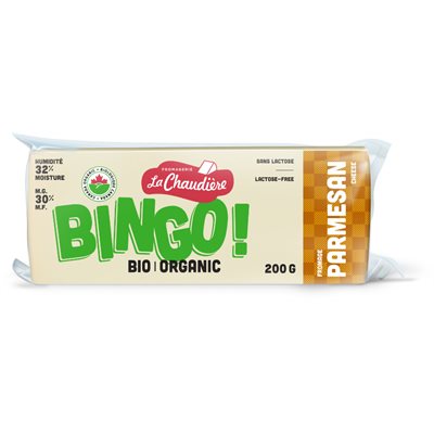 Fromagerie La Chaudiere Bingo Fromage Parmesan Bio 