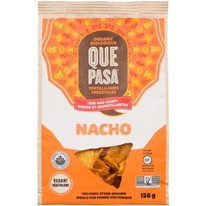 Que Pasa Organic Chia Quinoa Nacho Chips 156g