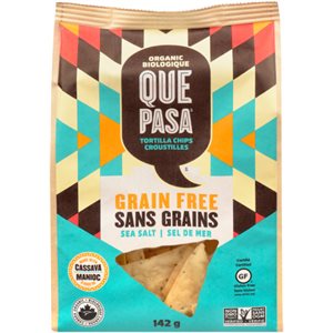 Que Pasa Sea Salt Grain-Free Tortilla Chips 142g