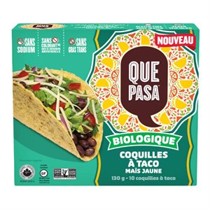 Que Pasa Coquilles ¸à Taco Maà¯s Jaune Bio