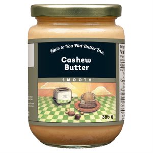 Nuts to You Creamy Cashew Butter 365g