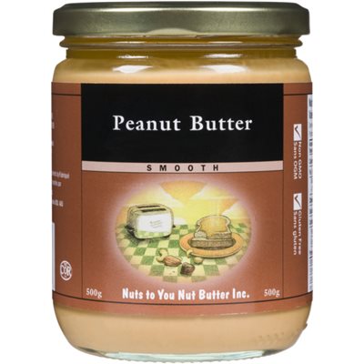 Nuts to You Nut Butter Beurre d'Arachides Crémeux 500 g