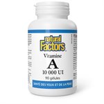 Natural Factors Vitamin A  10,000 IU  90 Softgels