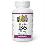 Natural Factors Vitamine B6  50 mg  90 comprimés