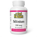 Natural Factors Selenium  200 mcg  90 Tablets